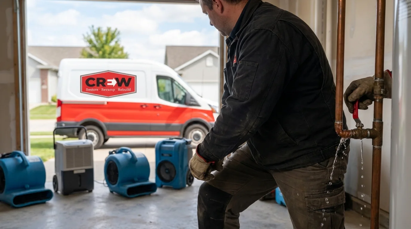 Emergency Burst Pipe Cleanup and Repair in Sioux Falls