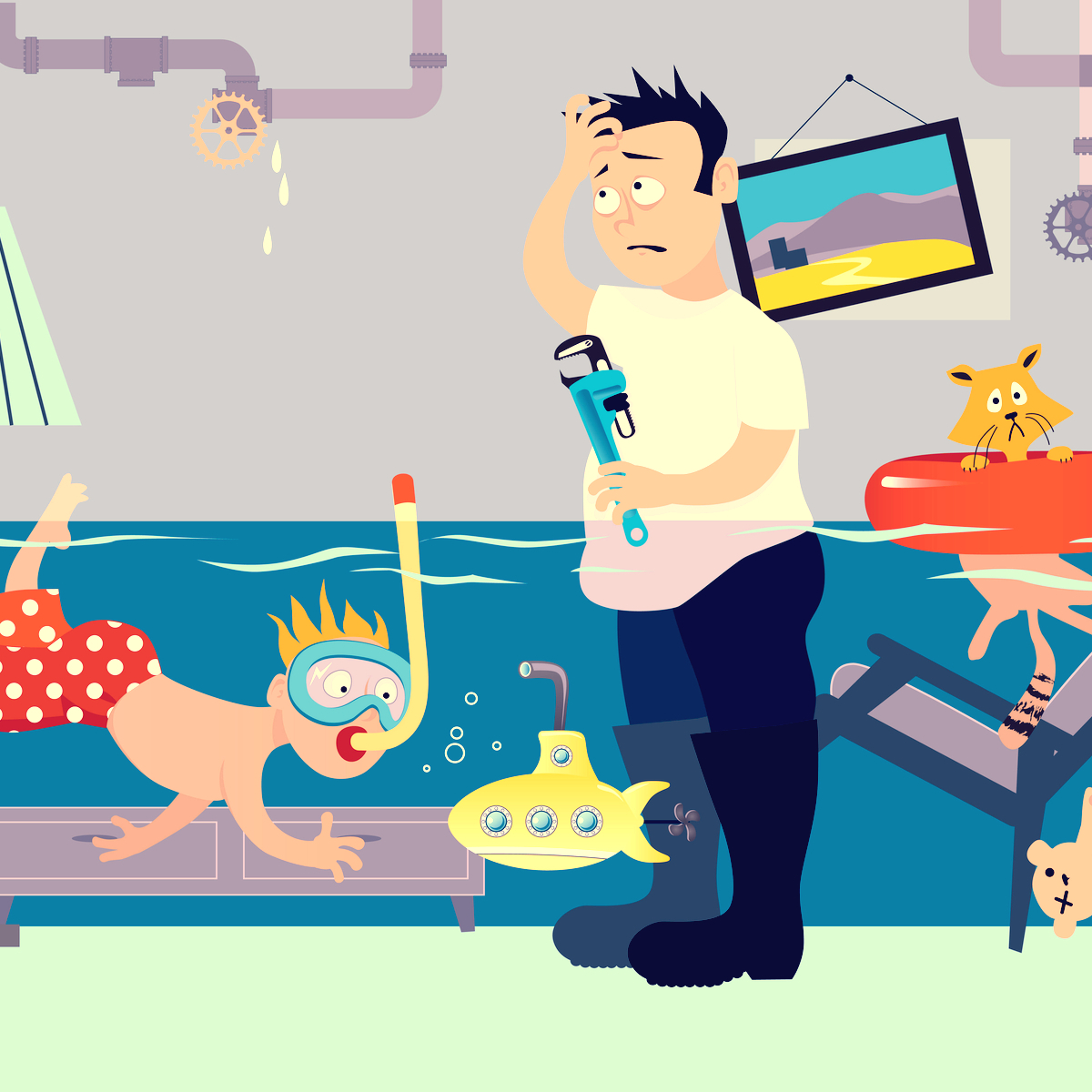 Water Damage Repair Sioux Falls, SD
